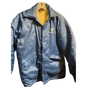 Vintage Pla-Jac By Dunbrooke Jacket Men’s M 40-M-42 Blue Champion Sherpa Button